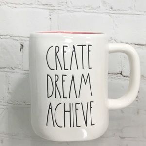 🚨FLASH SALE🚨Rae Dunn “CREATE, DREAM, ACHIEVE” coffee mug